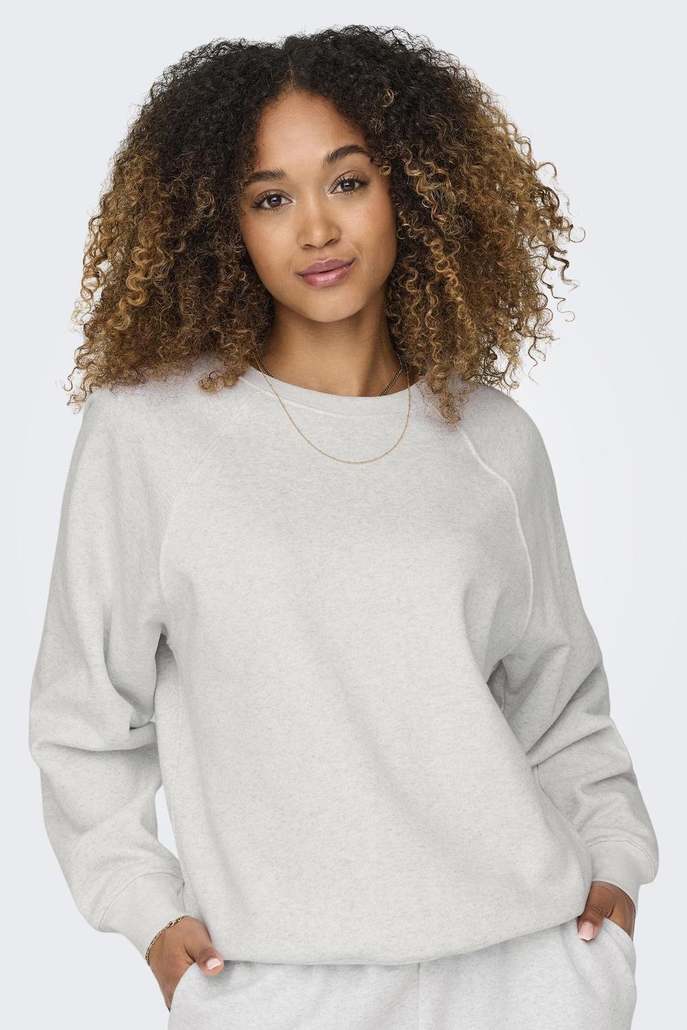 Only Kadın O-Yaka Basic Sweatshirt - 15325979 - Only - 15325979