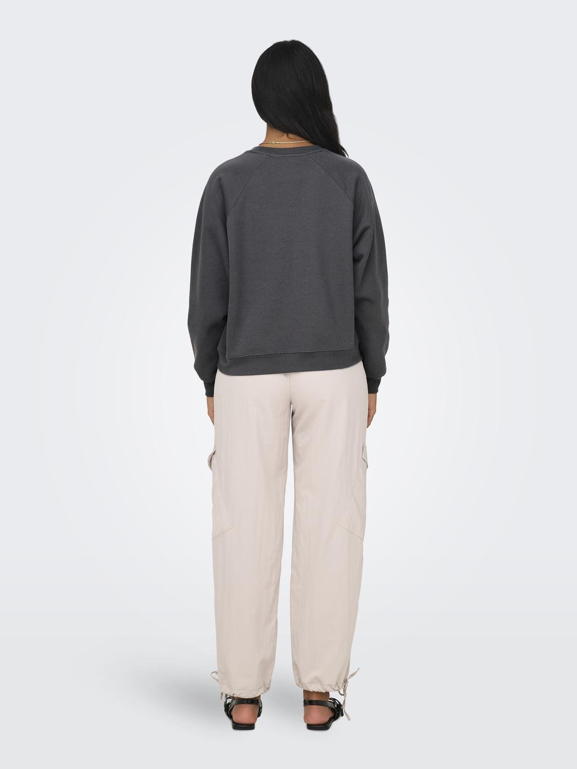 Only Kadın O-Yaka Basic Sweatshirt - 15325979 - Only - 15325979