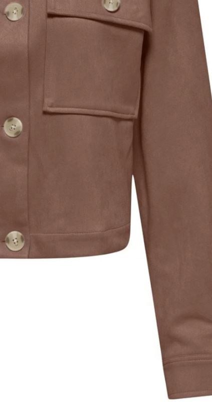 Only Kadın ONLBELICIA FAUX CEKET KAHVERENGİ - 15362889 - Only - 15362889