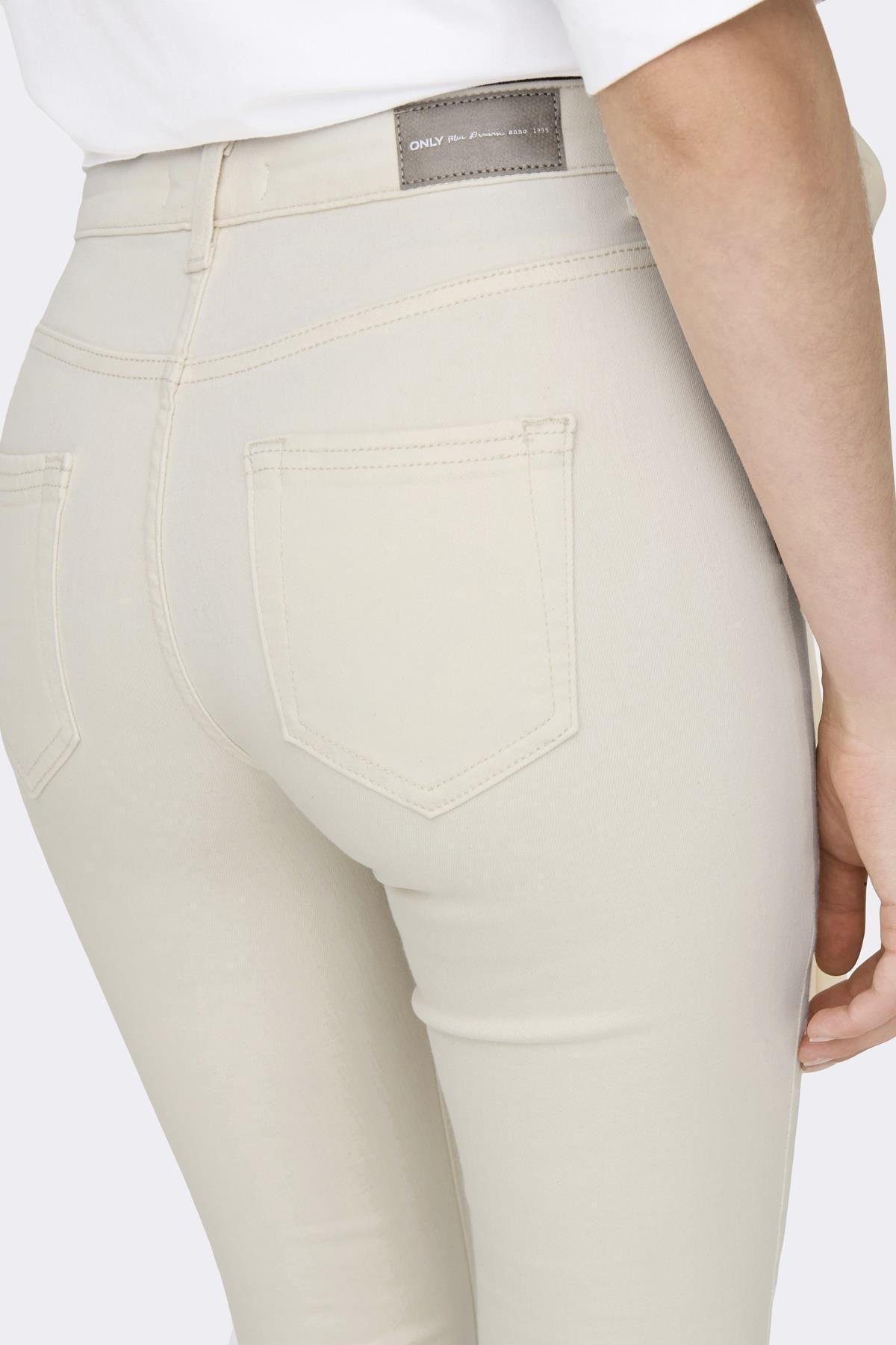 Only Kadın Onlblush Mid Skinny Denim Ekru Jean Pantolon - 15337789  - Only - 15337789