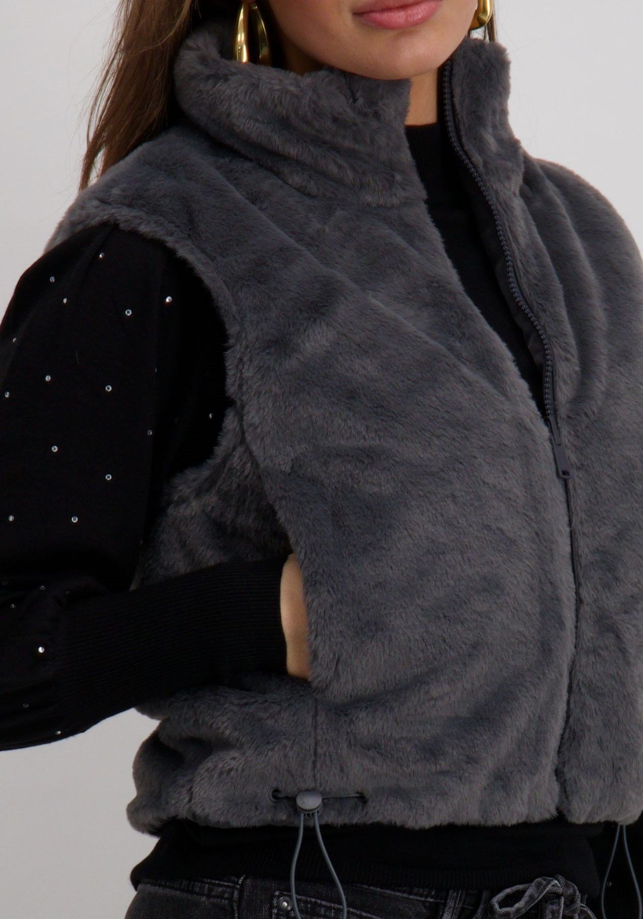 ONLY KADIN ONLDANA FAUX KÜRK ÇİFT TARAFLI YELEK - 15348986  - Only - 15348986