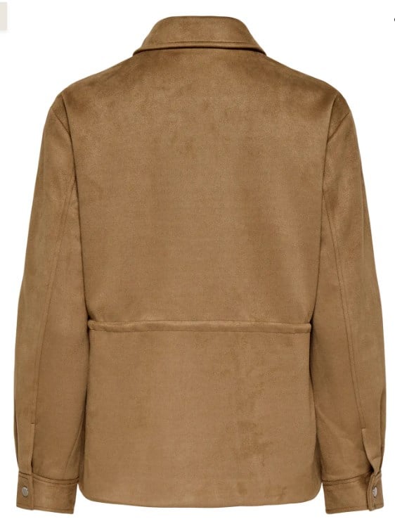ONLY KADIN ONLDIANE FAUX SUEDE KAHVERENGİ CEKET - 15374174 - Only - 15374174