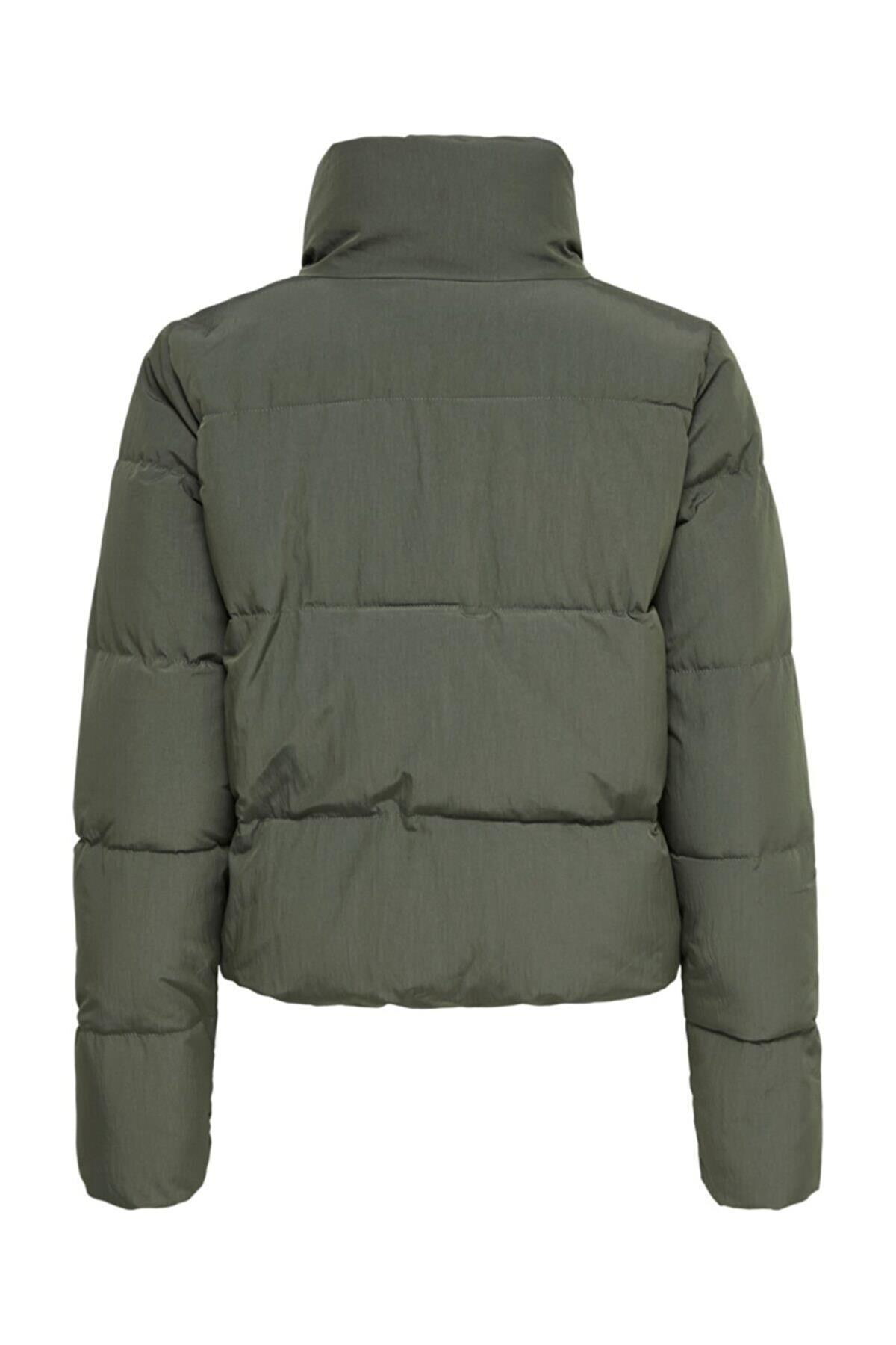 Only Kadın Onldolly Yeşil Şişme Mont 15205371 - Only - 15205371-Yeşil