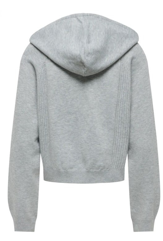 Only Kadın ONLGIGI LS SHORT GRİ SWEATSHİRT - 15374935  - Only - 15374935