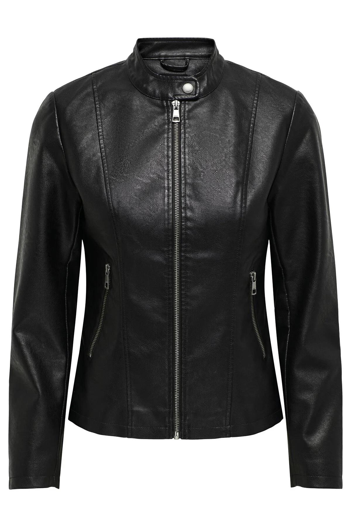 Only Kadın Onlnewmelisa Faux Leather Jacket Deri Ceket - 15295403  - Only - 15295403