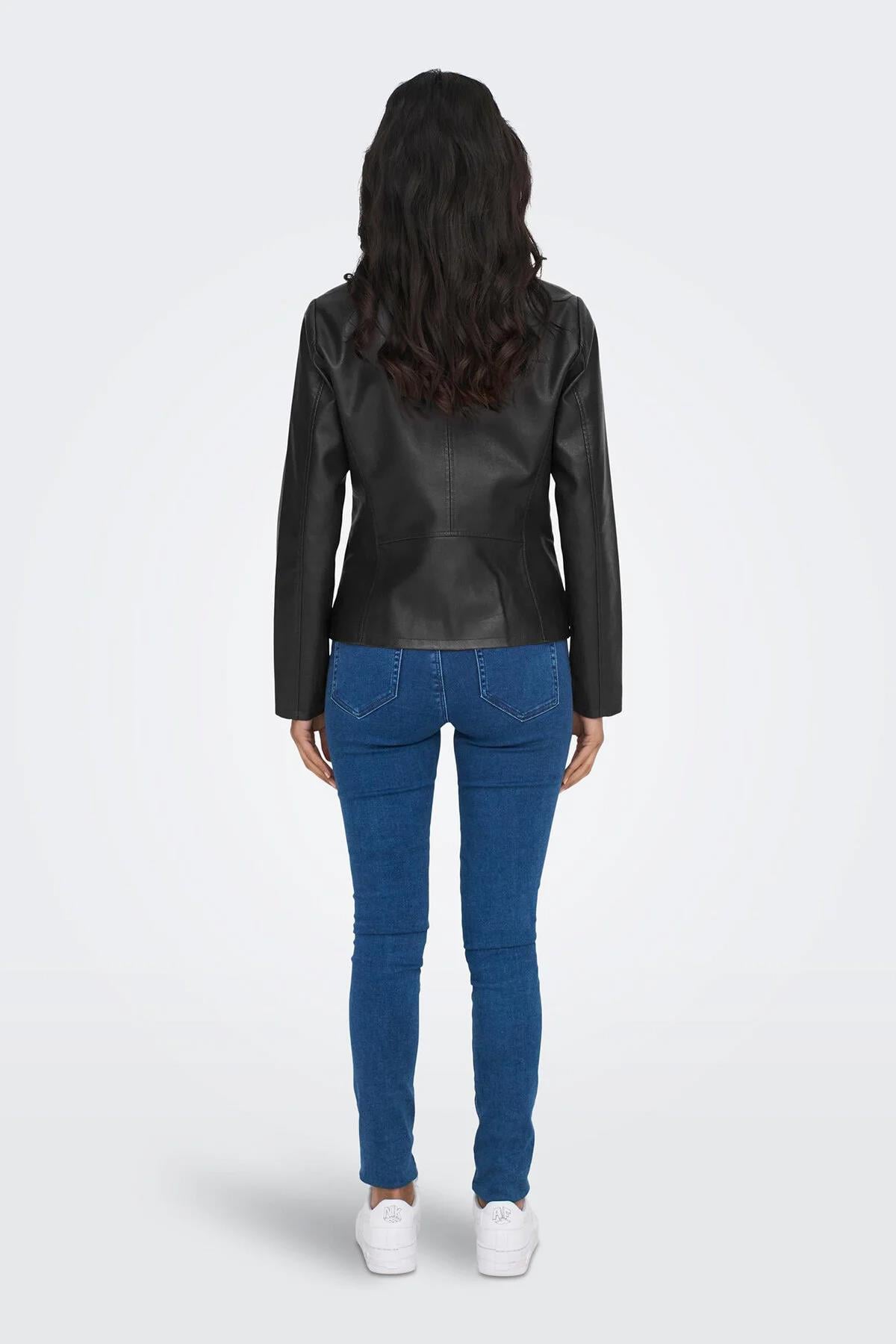 Only Kadın Onlnewmelisa Faux Leather Jacket Deri Ceket - 15295403  - Only - 15295403