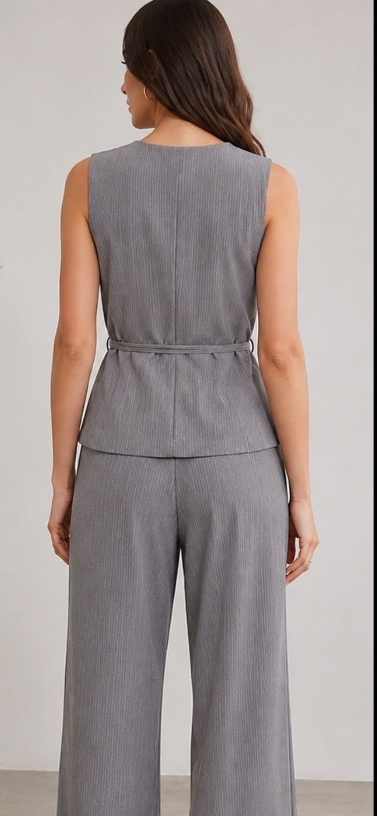 ONLY KADIN ONLNIVA S/L BELT GRİ YELEK - 15376495 - Only - 15376495