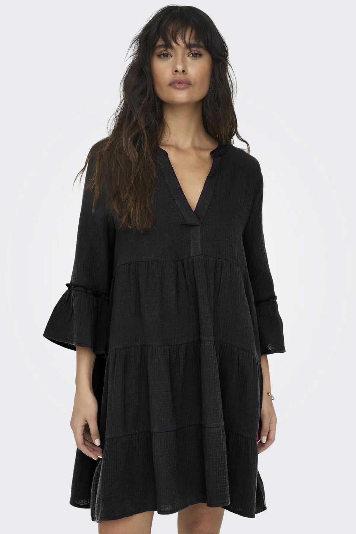 Only Kadın Onlthyra Peplon Dress - 15267999 - Only - 15267999