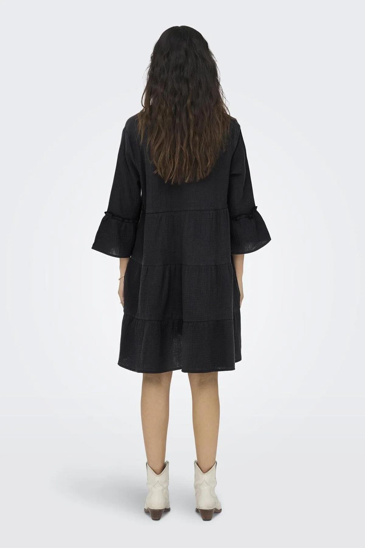 Only Kadın Onlthyra Peplon Dress - 15267999 - Only - 15267999