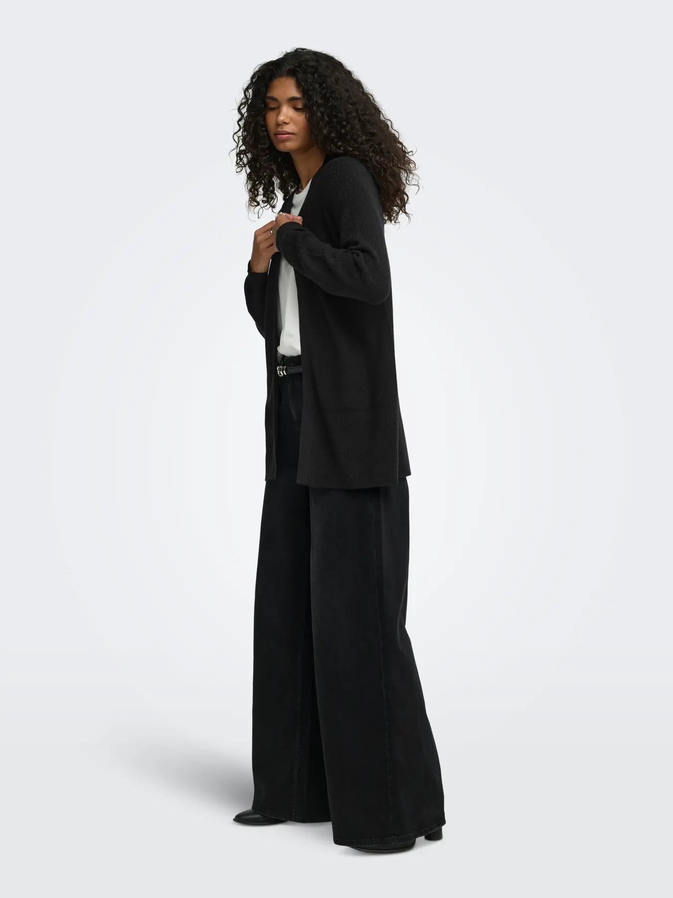 Only Kadın ONLYMARY LS OPEN SİYAH HIRKA - 15379258  - Only - 15379258
