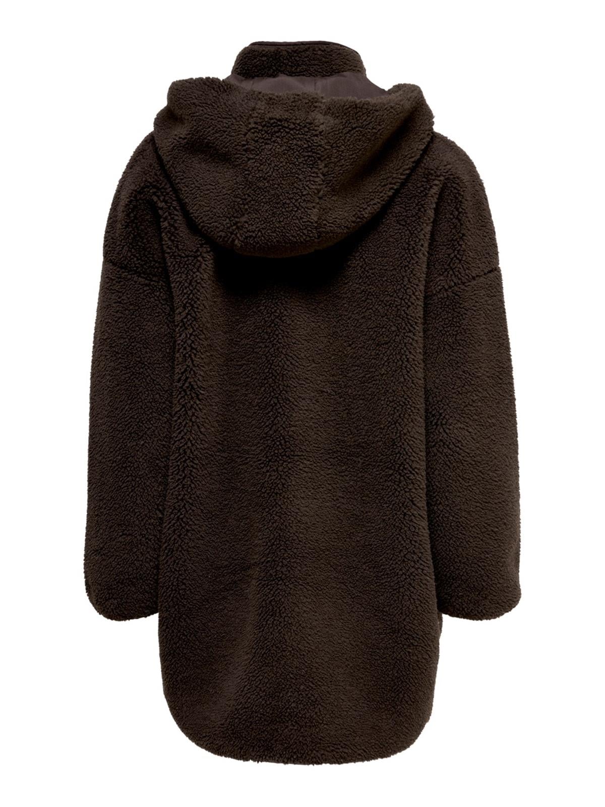 Only Kadın Oversize Kürklü Kaban Mont - 15230461 - Only - 15230461