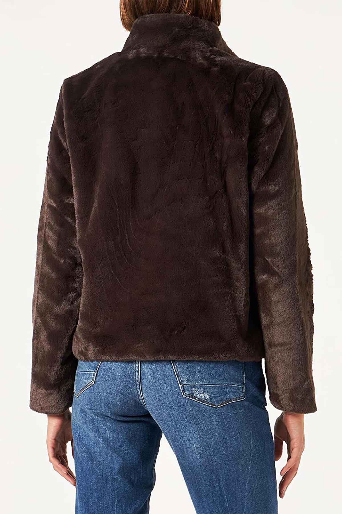 Only Kadın Peluş Suni Kürk Mont Ceket -  15160013  - Only - 15160013
