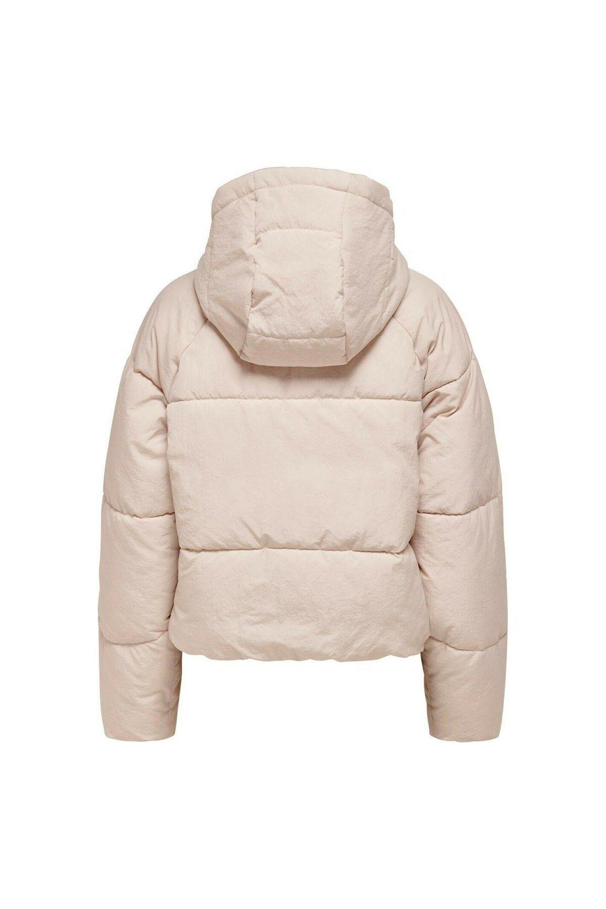 Only Kadın Pudra Şişme Kapüşonlu Mont - 15238255 - Only - 15238255