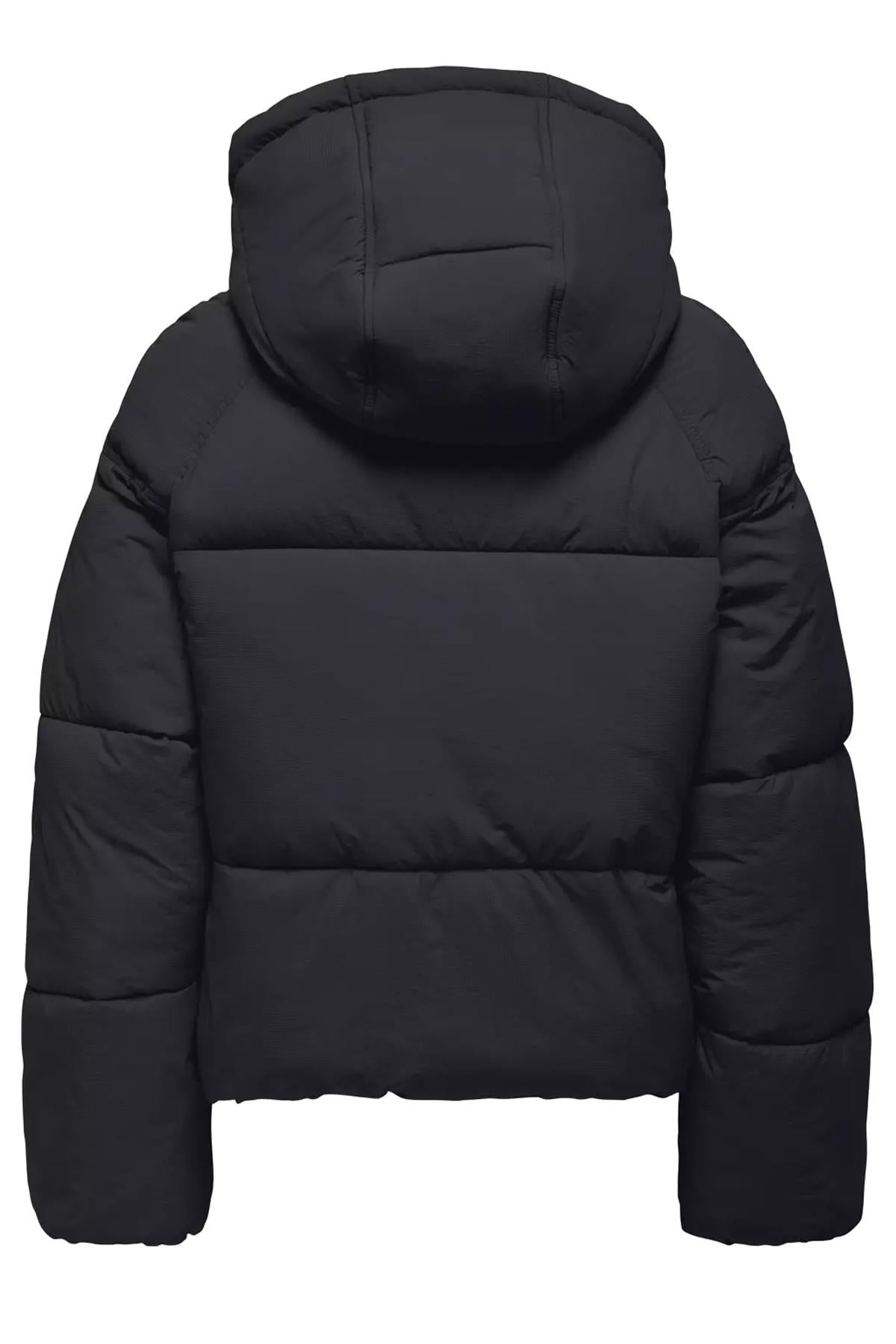 Only Kadın Puffer Jacket Kapüşonlu Şişme Mont-15322013 - Only - 15322013