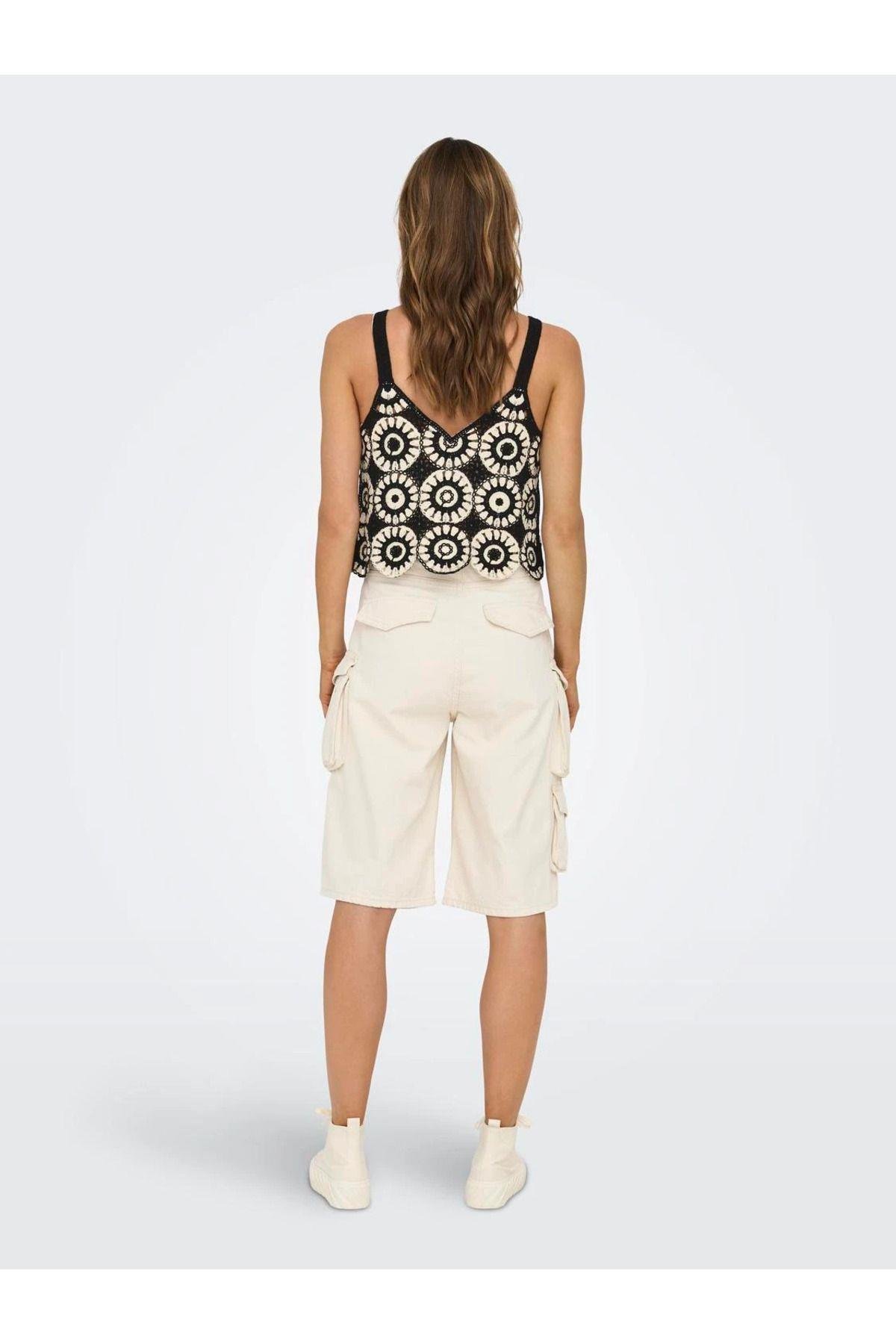 Only Kadın Regular Fit Askılı Örgü Bluz 15289731 - Only - 15289731