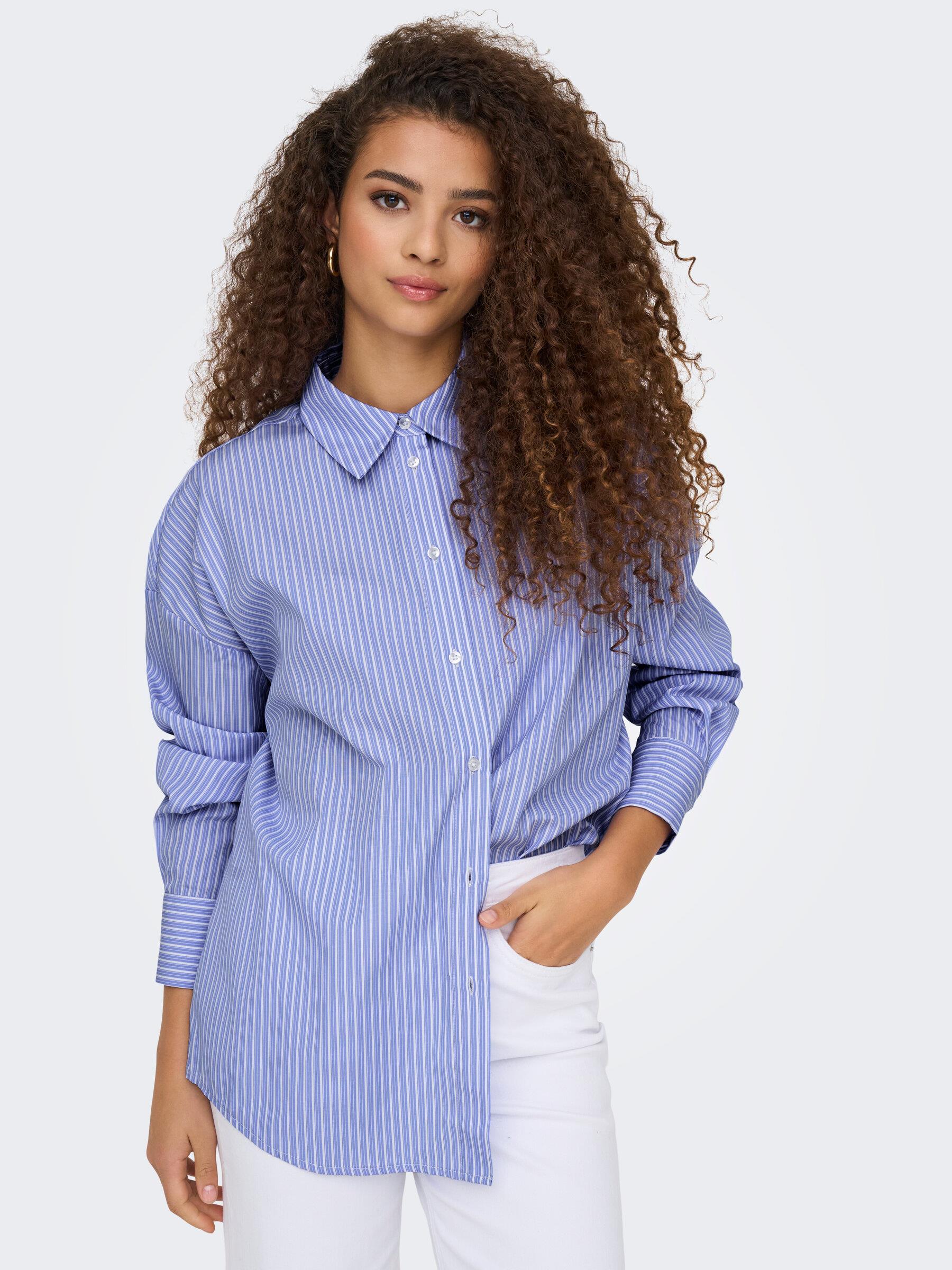Only Kadın Regular Fit Düşük Omuz Gömlek - 15343842 - Only - 15343842