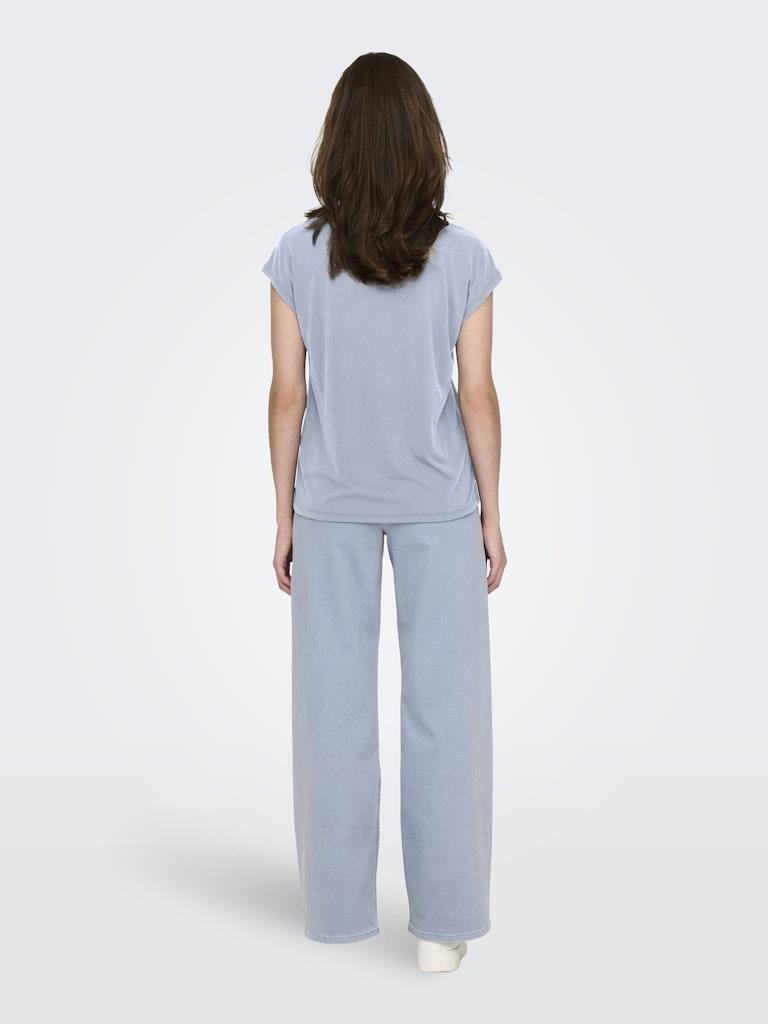 Only Kadın Regular Fit V Yaka Basic T-Shirt - 15326642 - Only - 15326642-V