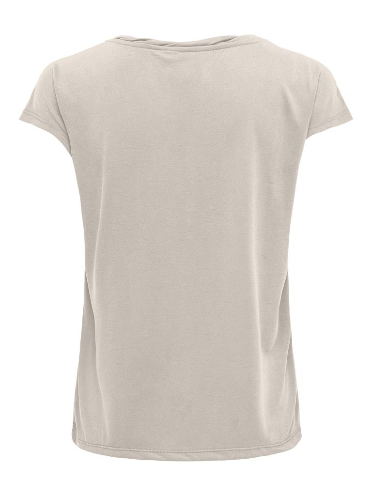 Only Kadın Regular Fit V Yaka Basic T-Shirt - 15326642 - Only - 15326642-V