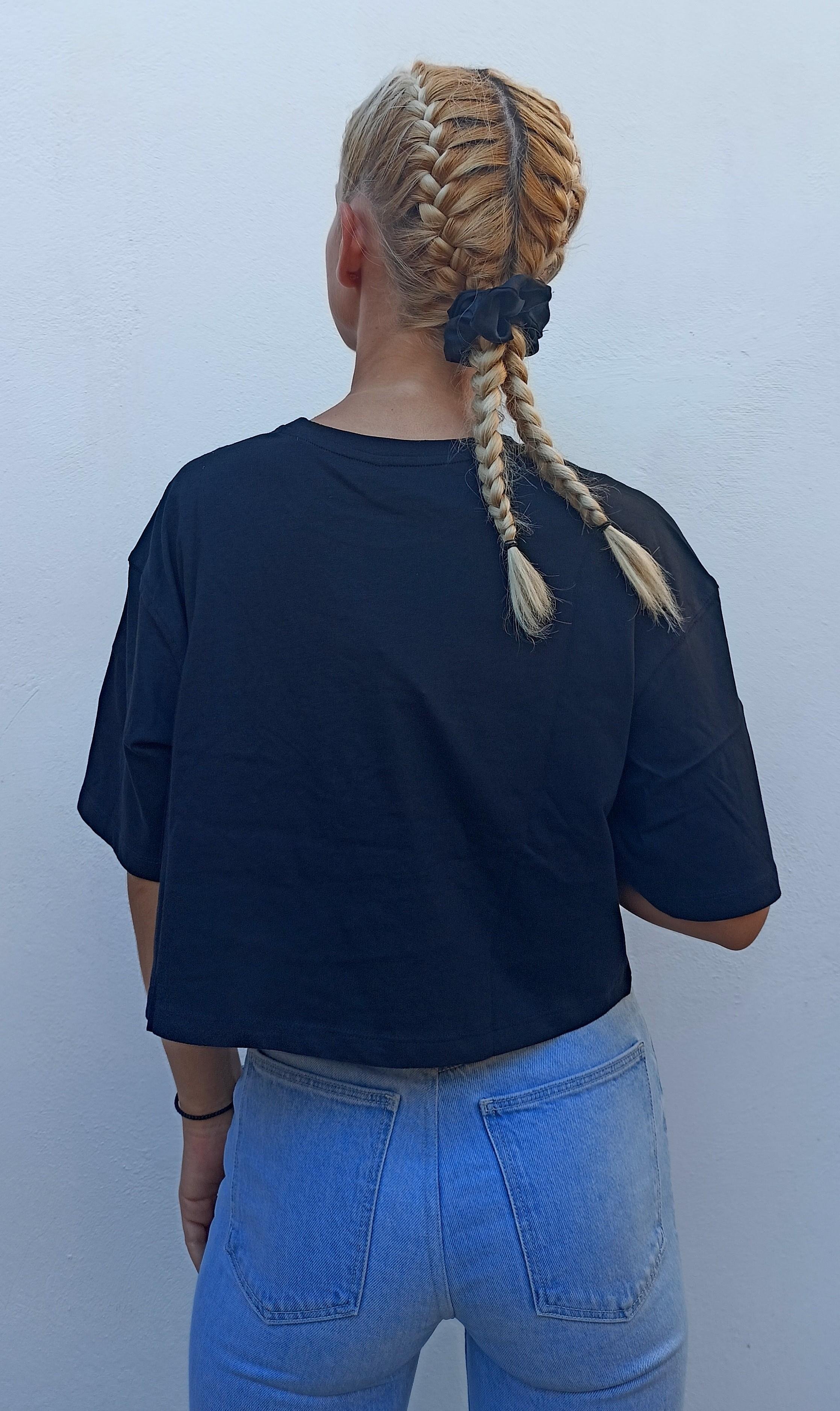 Only Kadın Renkli Crop T-Shirt - 15260935 - Only - 15260935