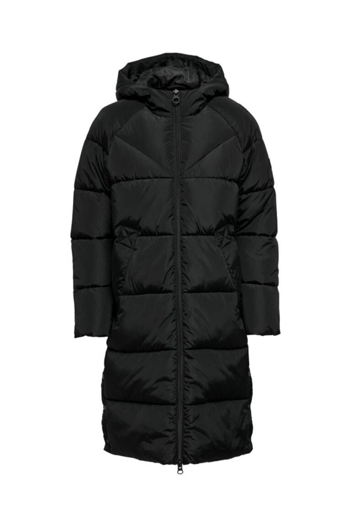 Only Kadın Şişme Uzun Parka Mont 15233425 - Only - 15233425-Black