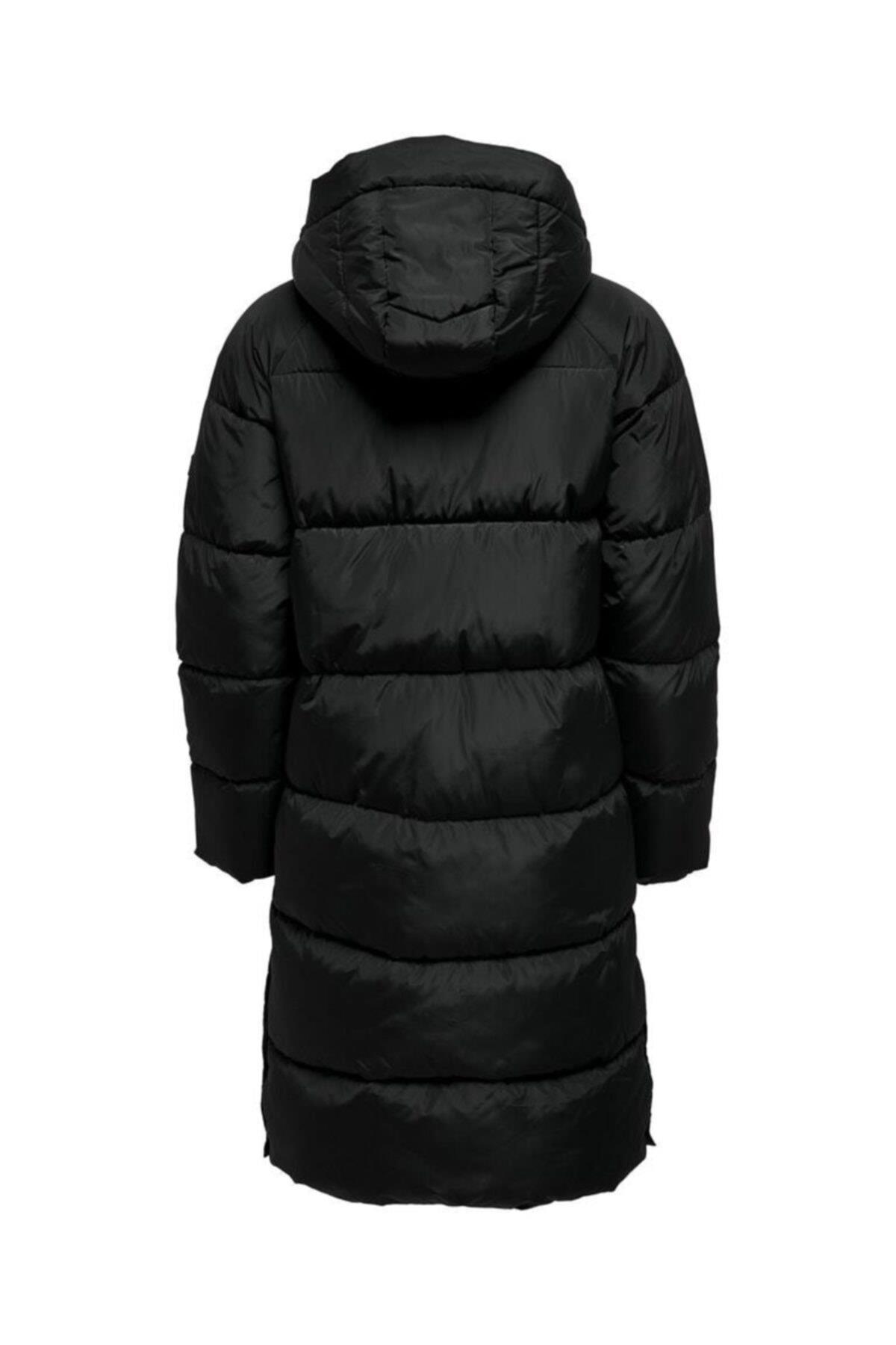 Only Kadın Şişme Uzun Parka Mont 15233425 - Only - 15233425-Black