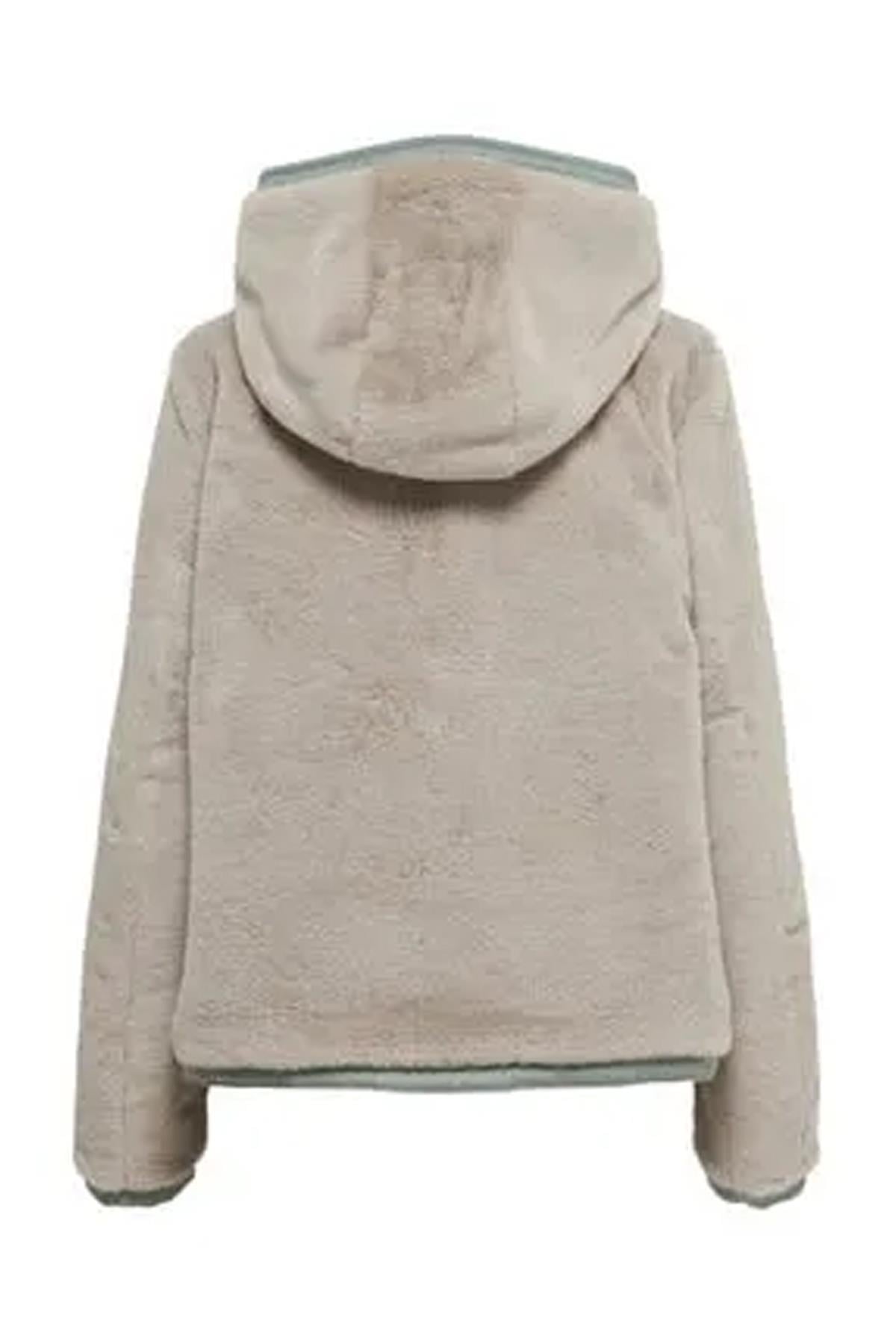 Only Kadın Siyah-Krem Çift Taraflı Mont - 15208777 - Only - 15208777-1