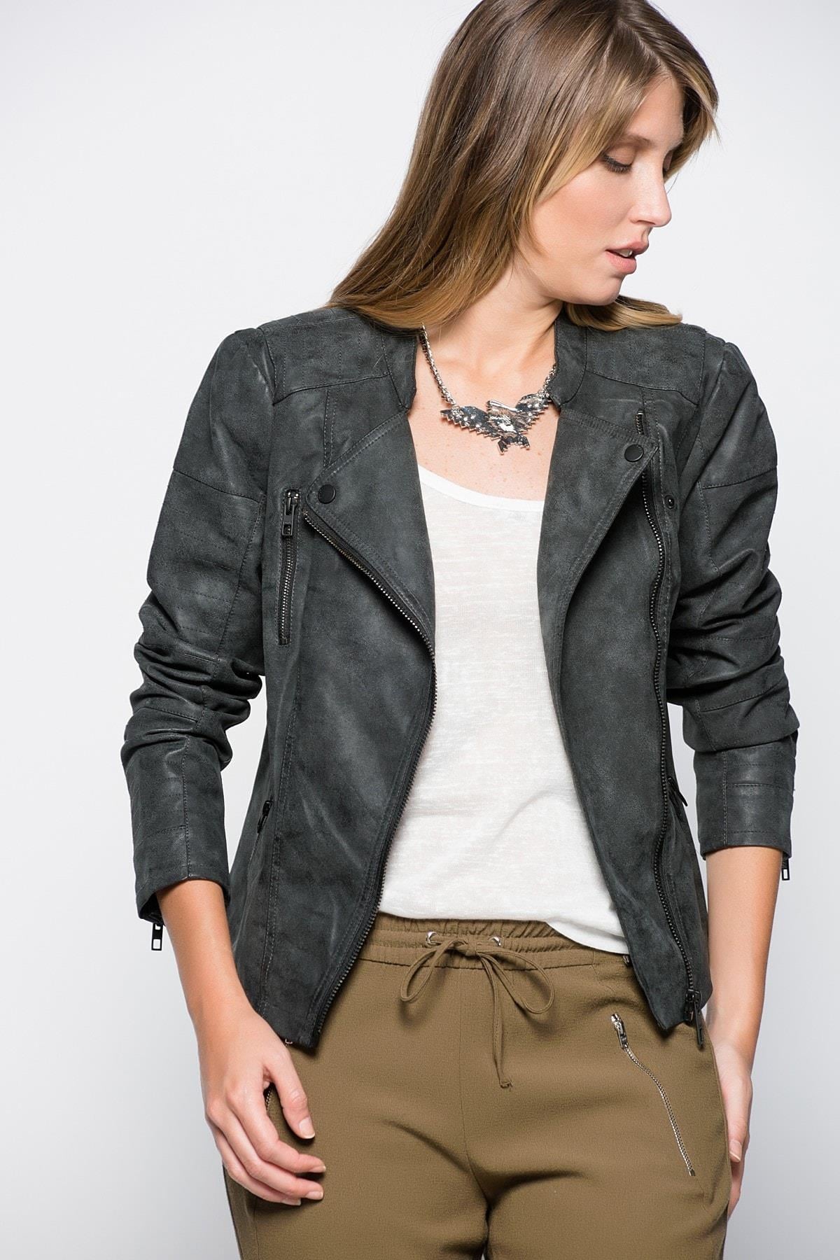 Only Kadın Suni Biker Phantom Ava Ceket - 15102997 - Only - 15102997