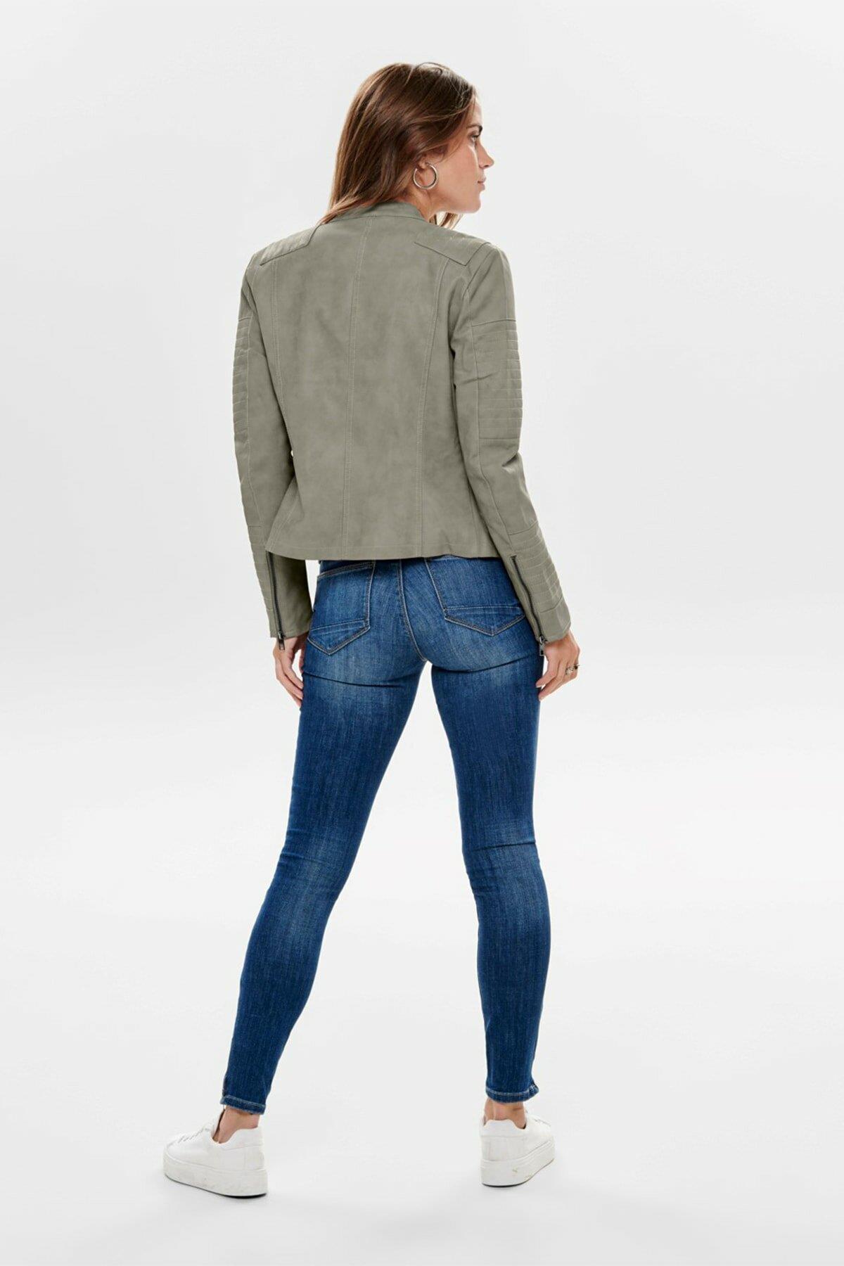 Only Kadın Suni Biker Phantom Ava Ceket - 15102997 - Only - 15102997