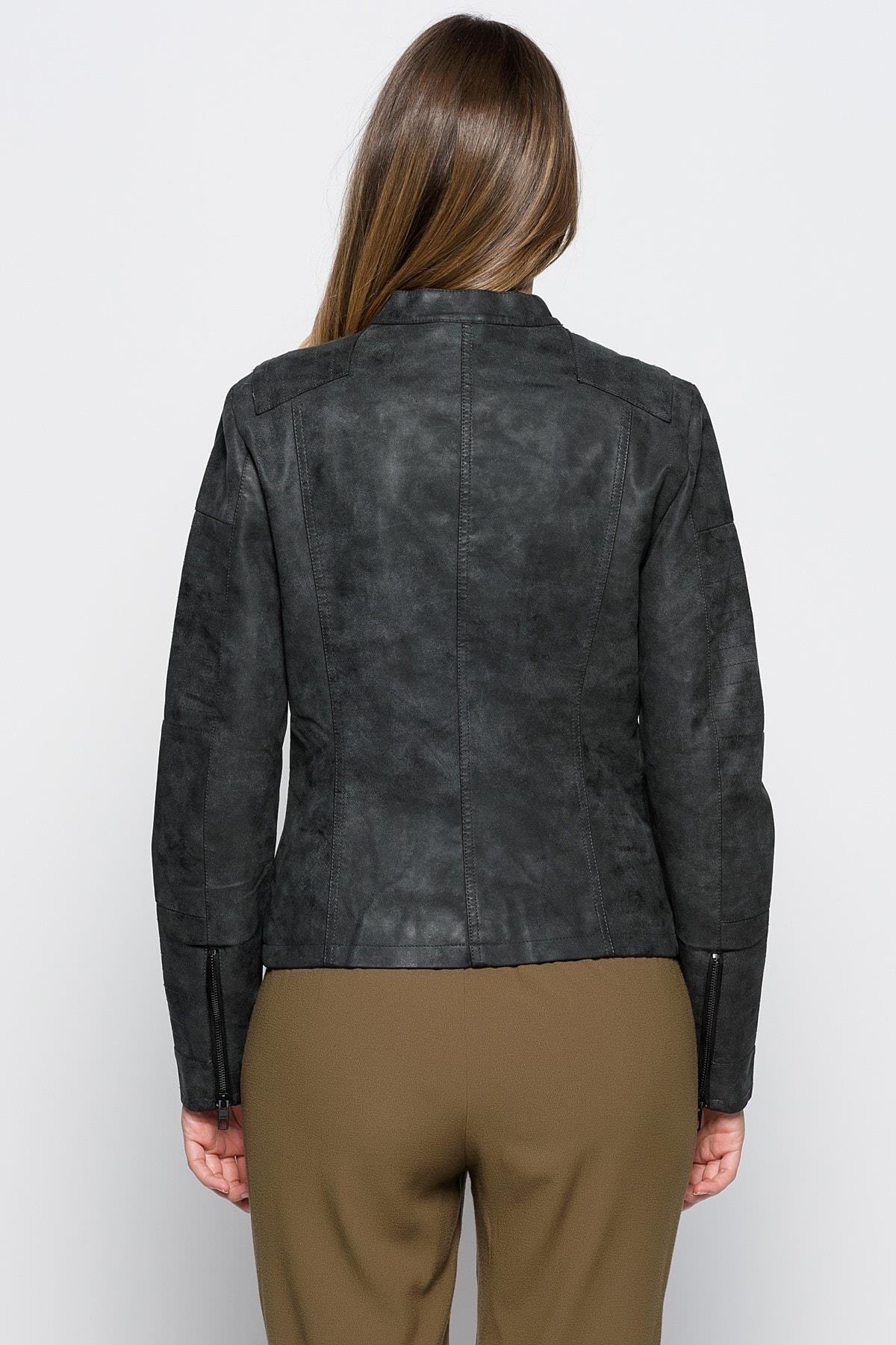 Only Kadın Suni Biker Phantom Ava Ceket - 15102997 - Only - 15102997