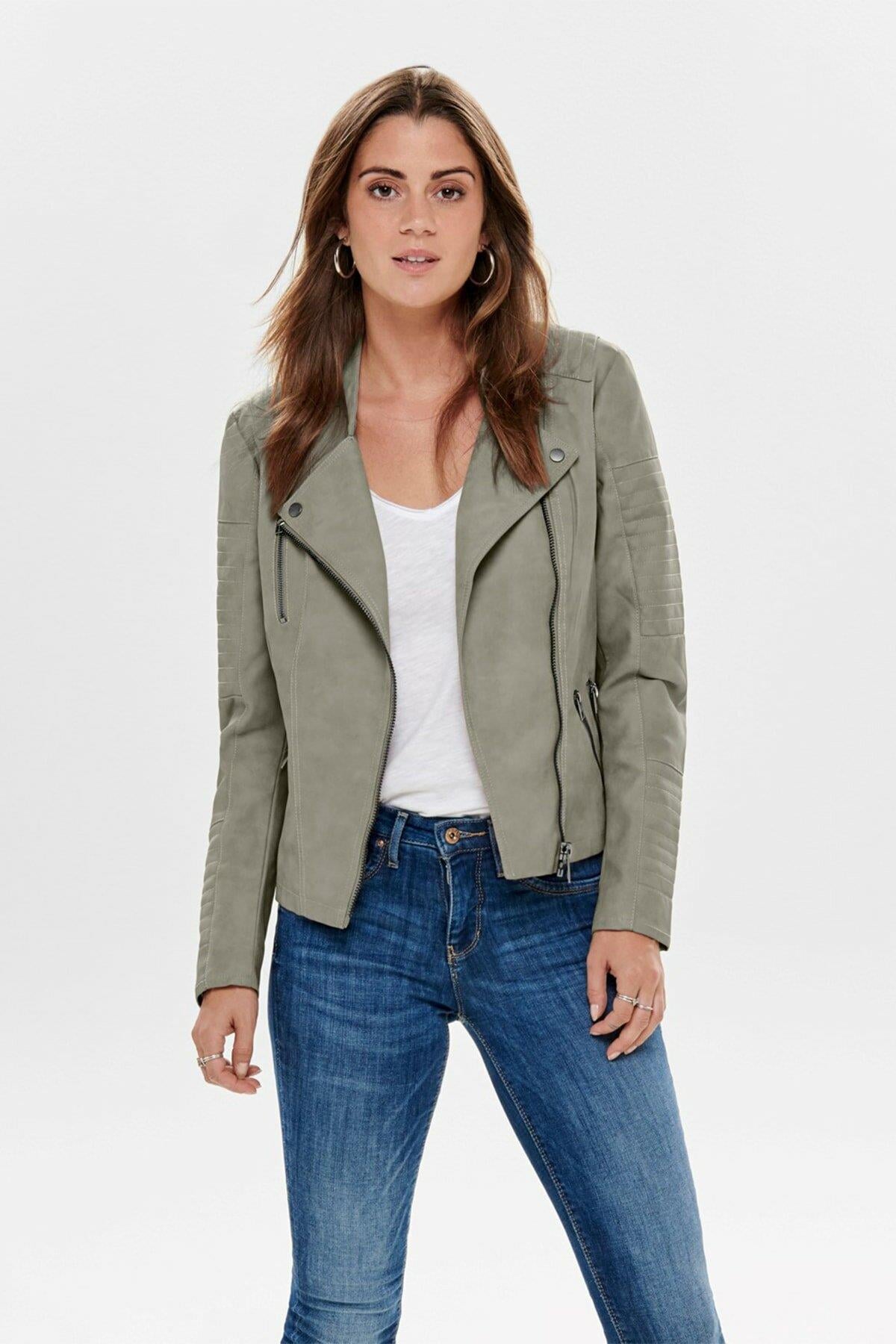 Only Kadın Suni Biker Phantom Ava Ceket - 15102997 - Only - 15102997
