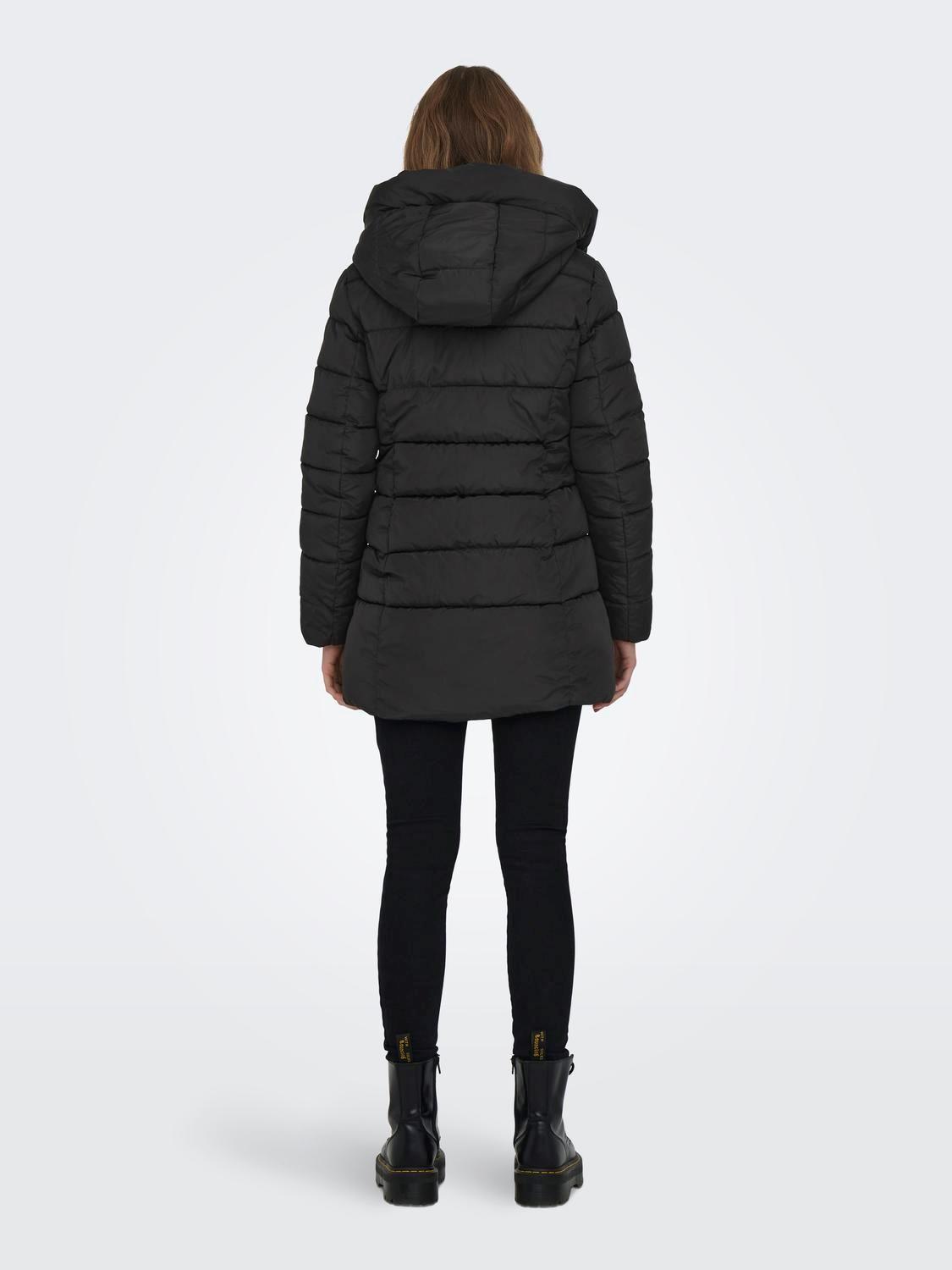 Only Kadın Uzun Kapüşonlu Şişme Mont - 15304782 - Only - 15304782