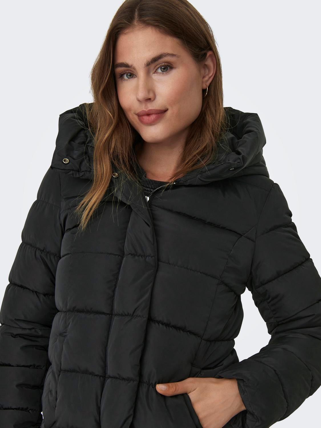 Only Kadın Uzun Kapüşonlu Şişme Mont - 15304782 - Only - 15304782
