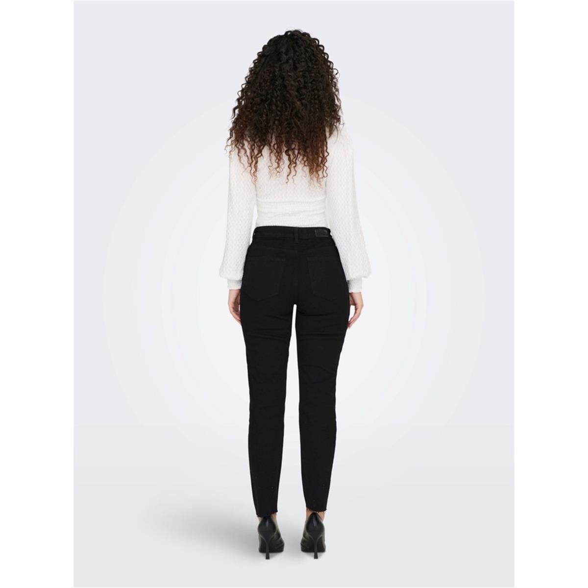 Only Kadın Yüksek Bel Siyah Pantolon - 15219264 - Only - 15219264