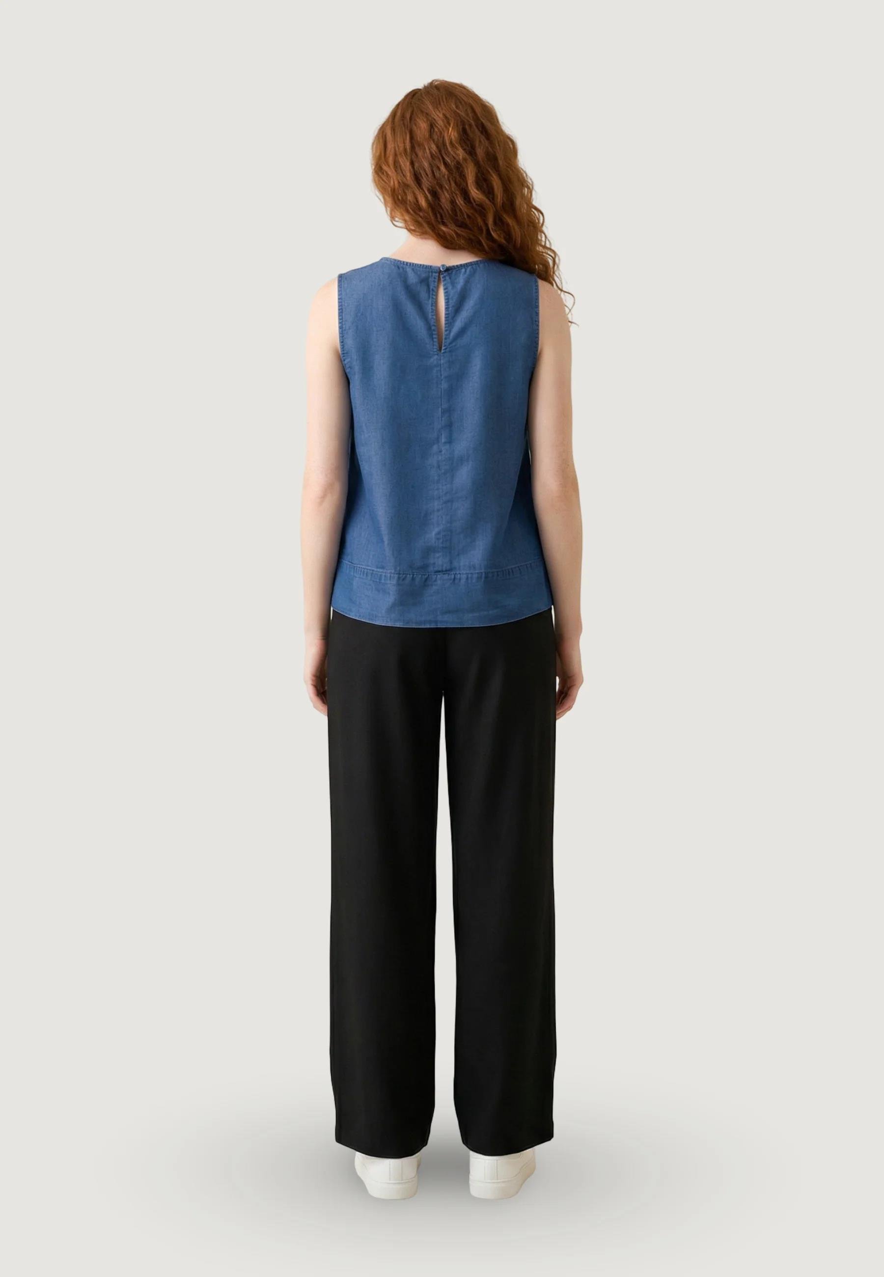 Only Kadın Yuvarlak Yaka Bol Kesim Bluz - 15363996 - Only - 15363996-1