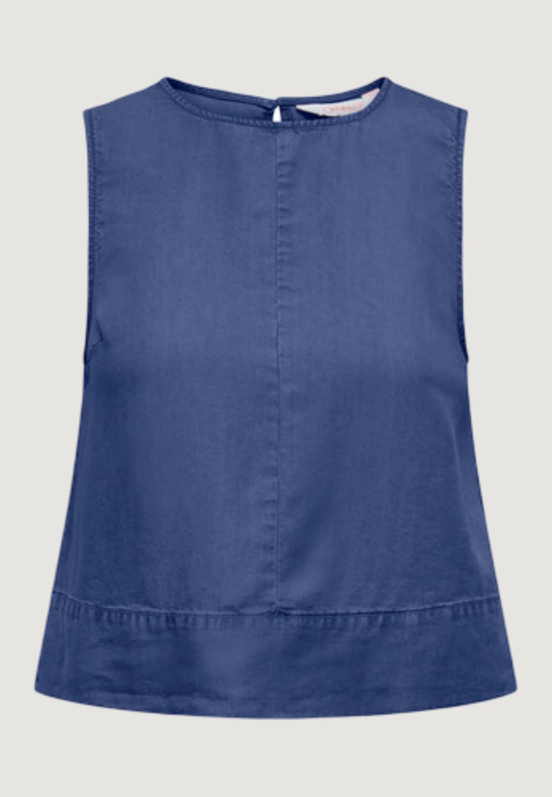 Only Kadın Yuvarlak Yaka Bol Kesim Bluz - 15363996 - Only - 15363996-1
