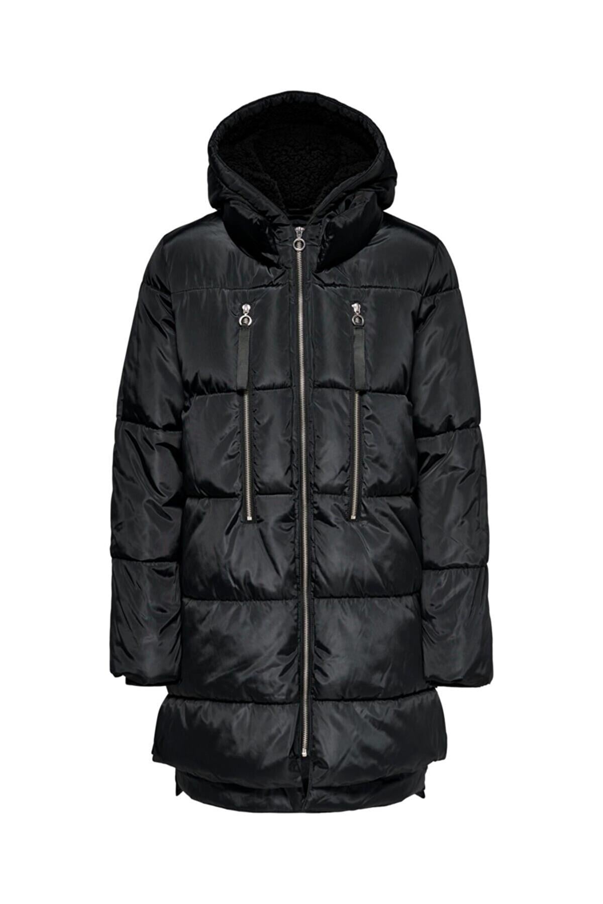 Only Nora Kadın Bej Şişme Uzun Mont (15230125-ccy) - Only - 15230125-CCY