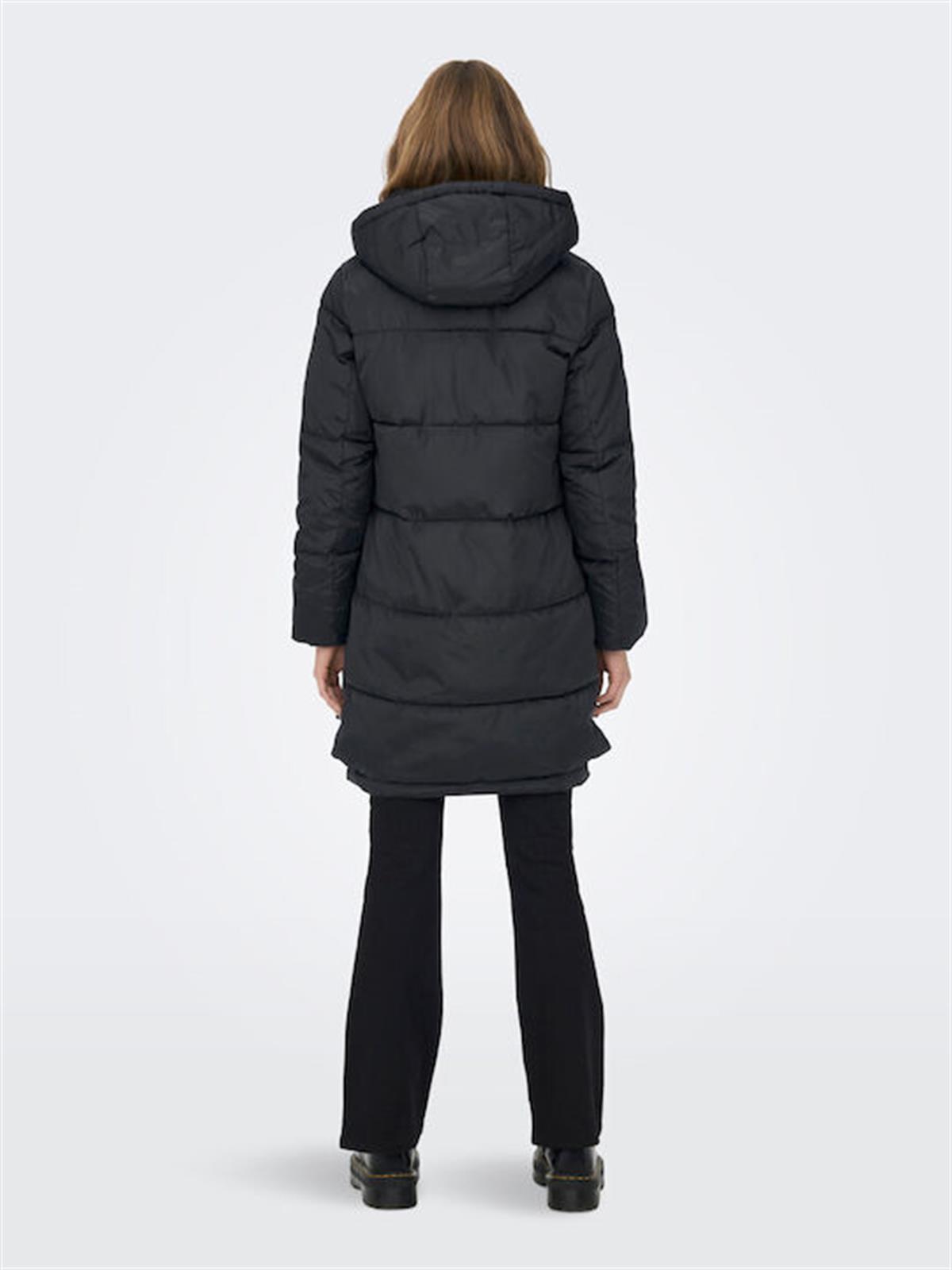 Only Nora Kadın Bej Şişme Uzun Mont (15230125-ccy) - Only - 15230125-CCY