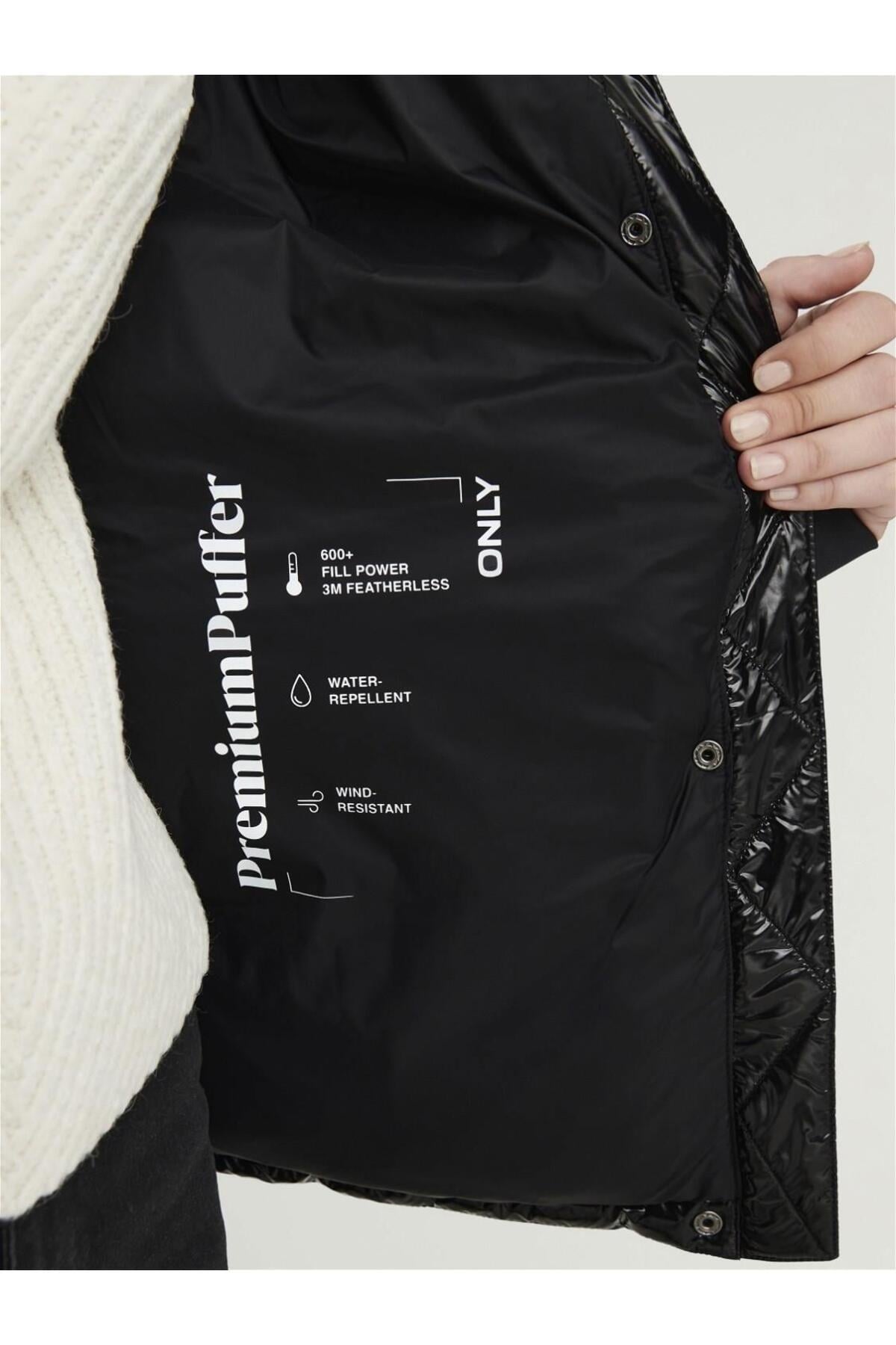 Only Onlannlouis Puffer Premium Kadın 3M Mont - 15287919 - Only - 15287919