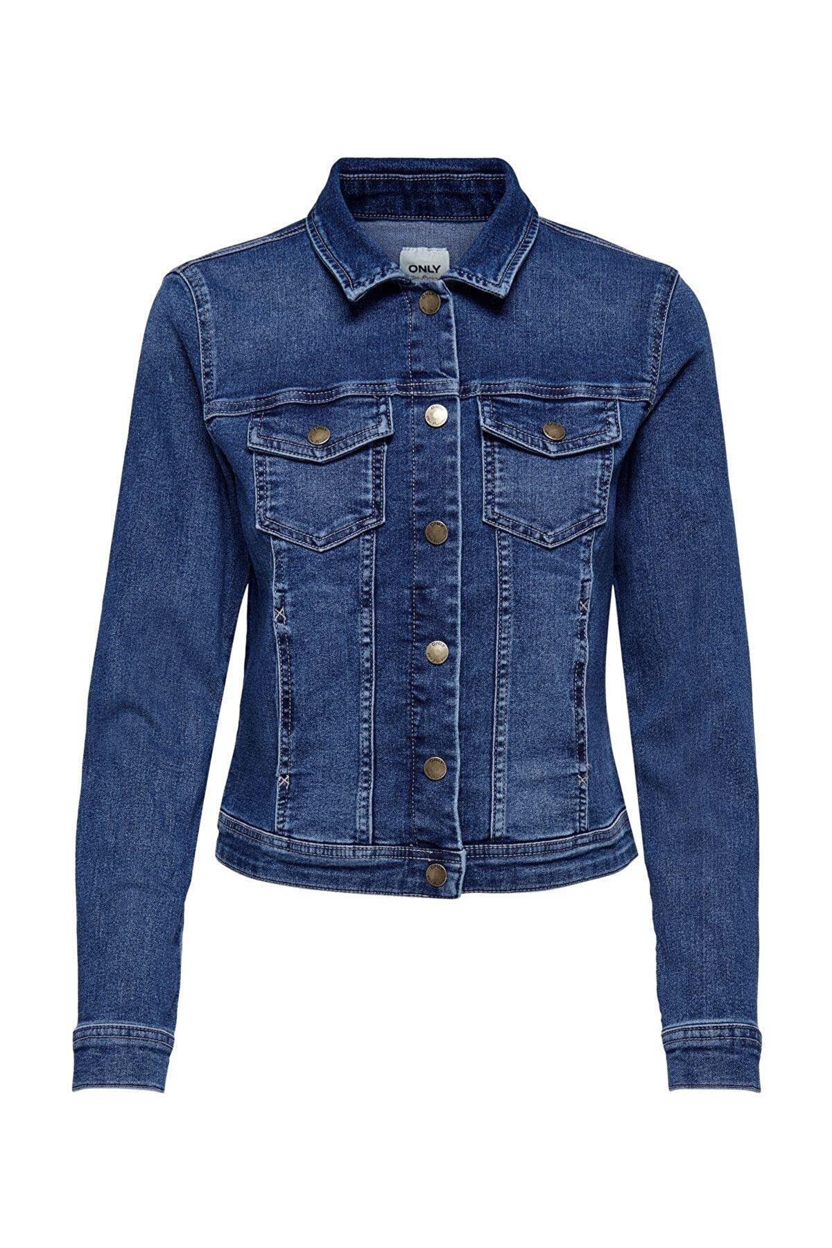 Only Onlwesta Denim Jacket Kadın Kot Ceket - 15192447 - Only - 21YW21000040