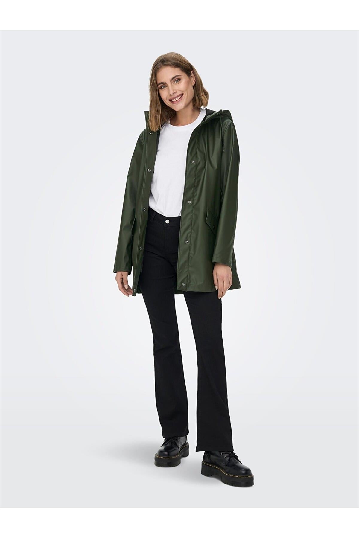 Only Raincoat Kadın Yağmurluk Mont 15261734-02 - Only - 15261734
