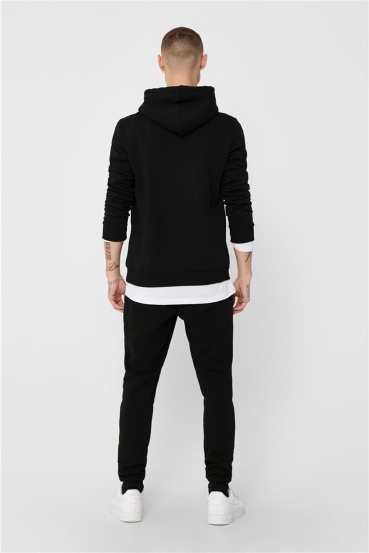 Only & Sons Ceres Erkek Sweatshirt - 22018685-Black - Only & Sons - 22018685-Black