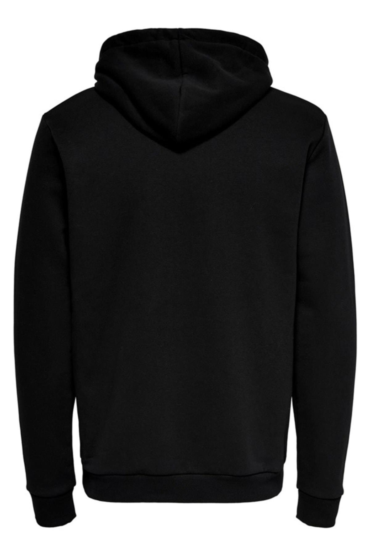 Only & Sons Ceres Erkek Sweatshirt - 22018685-Black - Only & Sons - 22018685-Black