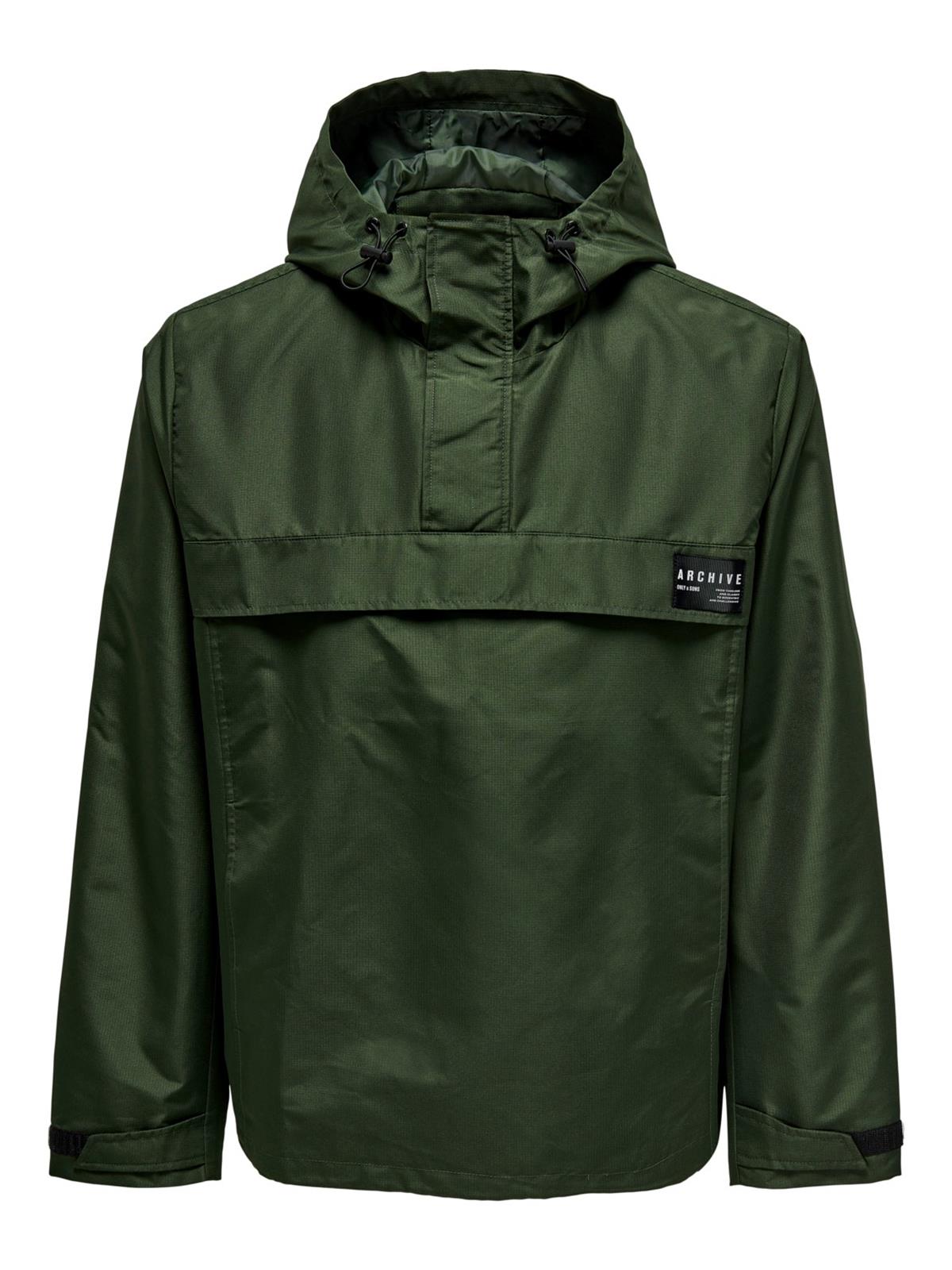 Only & Sons Erkek Anorak Mont Ceket ONSLUCA  - 22024239 - Only & Sons - 22024239