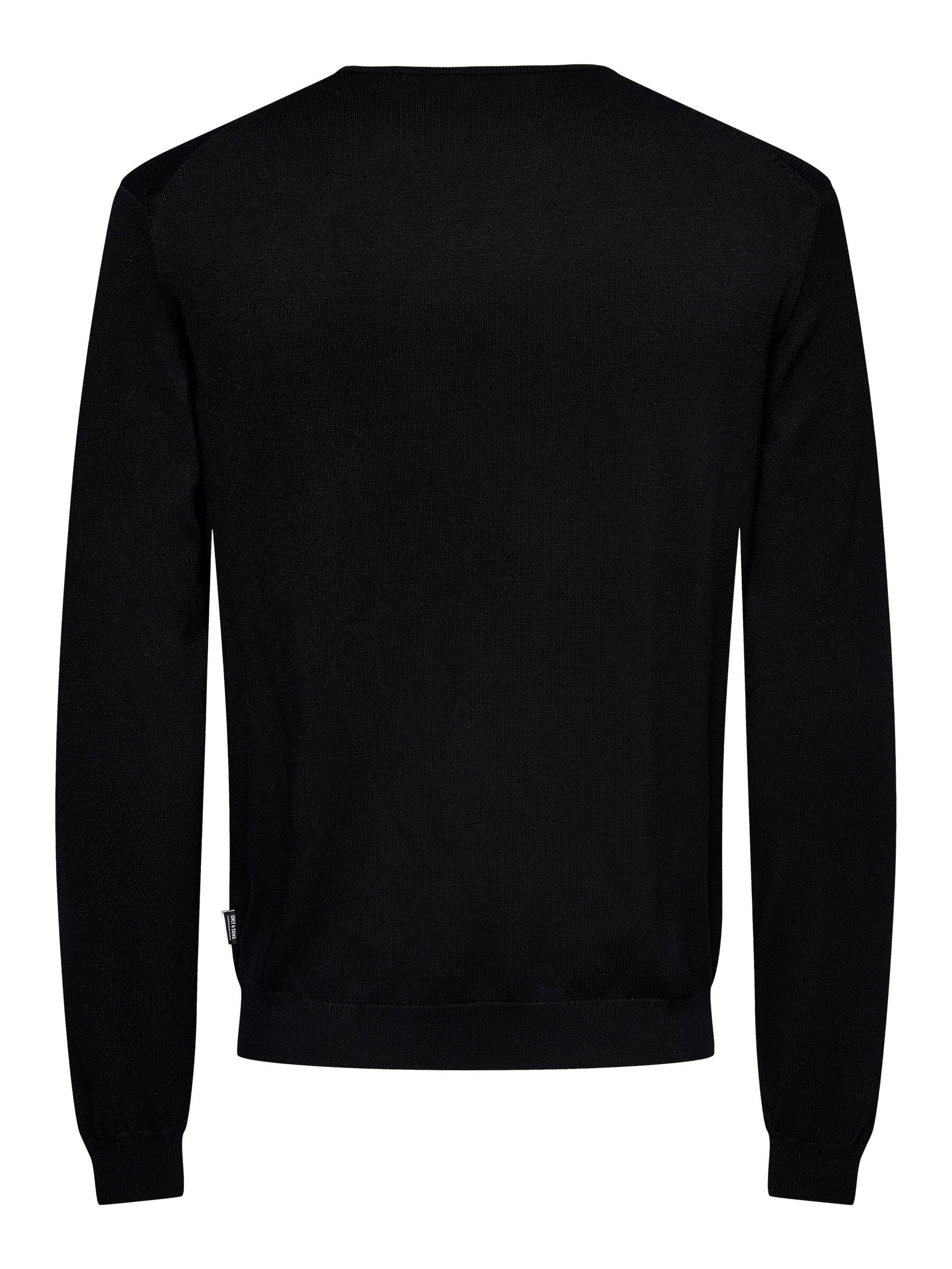 Only & Sons Erkek Bisiklet Yaka Regular Fit Kazak - 22020088 - Only & Sons - 22020088