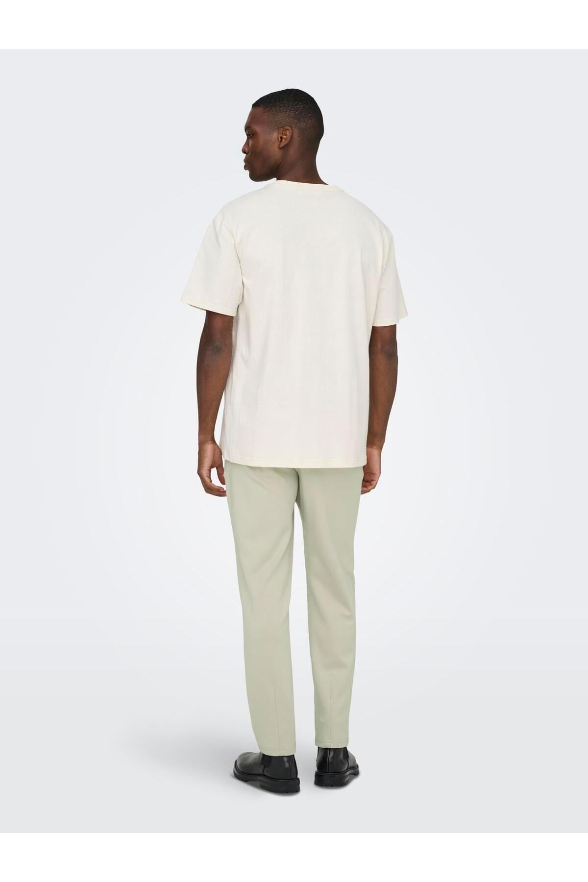 Only & Sons Erkek Chino Krem Pantolon - 22037907 - Only & Sons - 22037907-1