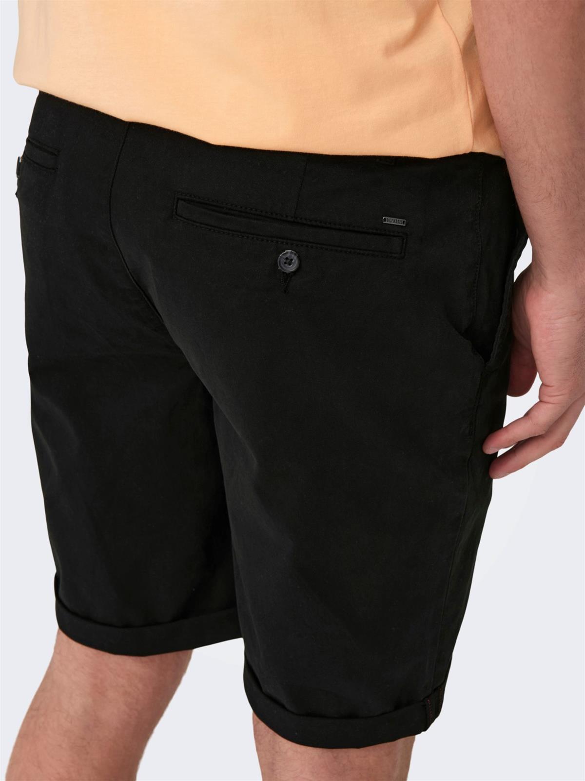 Only & Sons Erkek Chino Şort ONSPETER REG TWILL 4481 SHORTS 22024481 - Only & Sons - 22024481