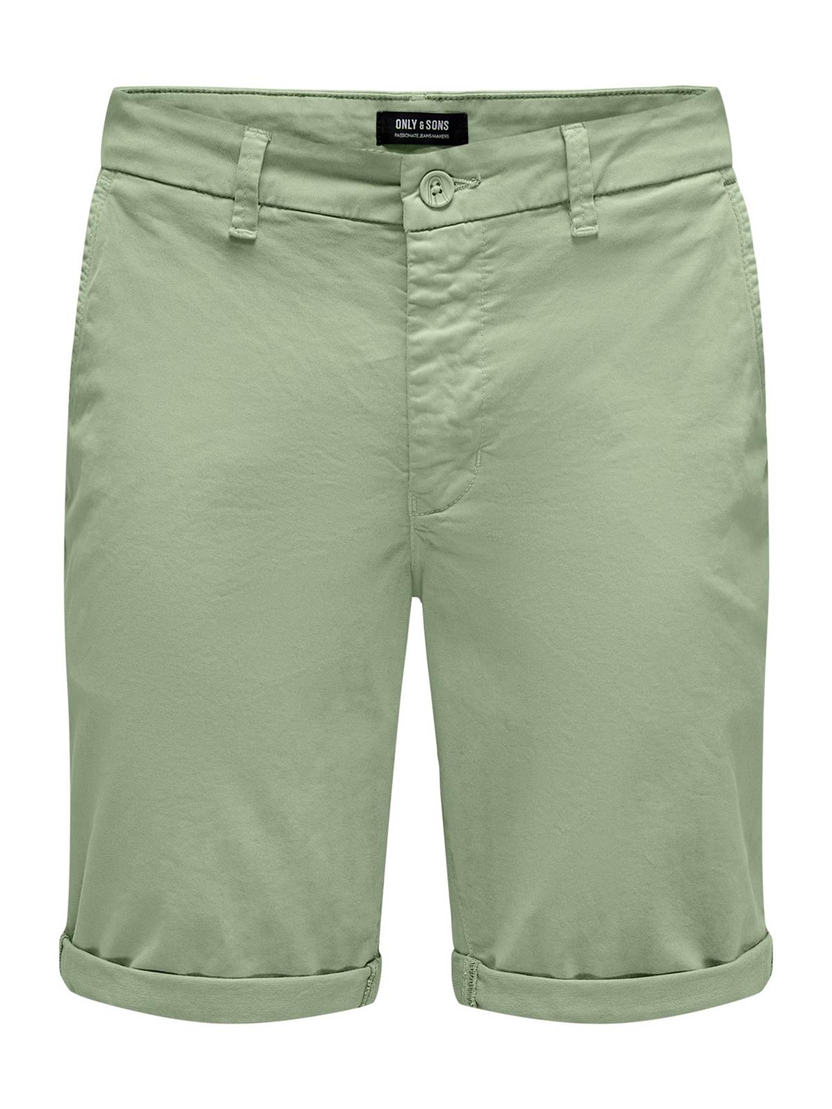 Only & Sons Erkek Chino Şort ONSPETER REG TWILL 4481 SHORTS 22024481 - Only & Sons - 22024481