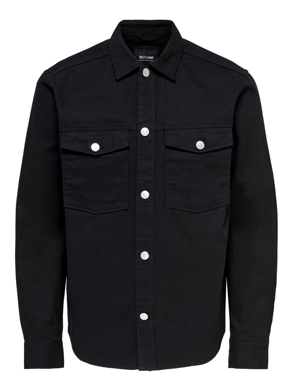 Only & Sons Erkek Gömlek ONSTRON OVR TWILL LS SHIRT 22024161 - Only & Sons - 22024161