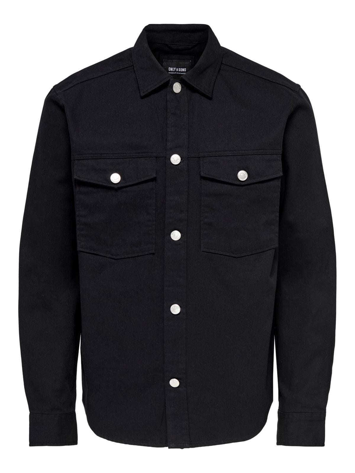 Only & Sons Erkek Gömlek ONSTRON OVR TWILL LS SHIRT 22024161 - Only & Sons - 22024161