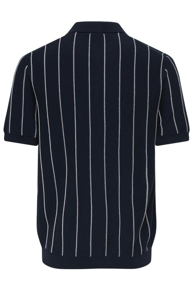 Only & Sons Erkek Gömlek Yaka Çizgili T-Shirt - 22037080 - Only & Sons - 22037080
